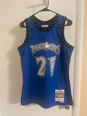 Mitchell & Ness Minnesota Timberwolves Kevin Garnett Jersey